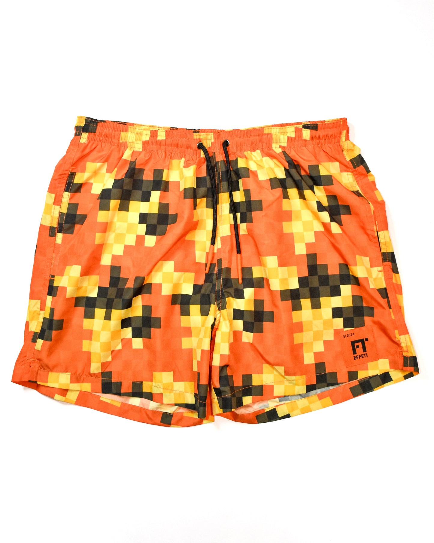 Costume da Bagno Orange/Black Camo